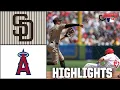 San Diego Padres vs Los Angeles Angels Full Game Highlights ESPN MLB