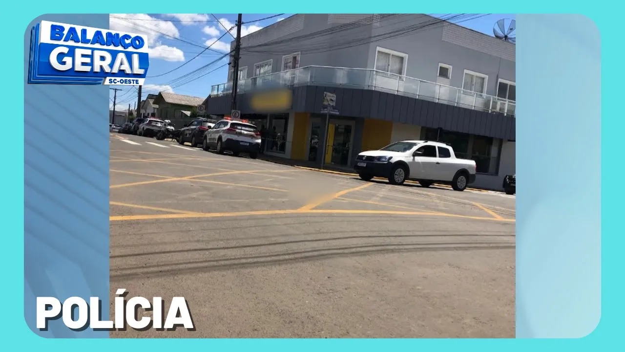 Gerente e família são feitos reféns em sequestro e tentativa de assalto a banco em Santa Cecília