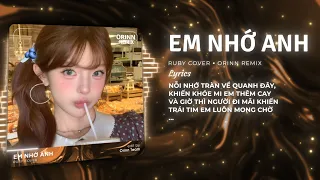 Em nhớ anh