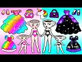 Download Lagu Rainbow VS Black 🌈 Mother \u0026 Daughter Barbie BRAINROT Fashion Handmade | DIY Arts \u0026 Paper Crafts