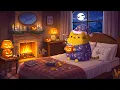 Download Lagu Dreamy Autumn Night with Lofi Cat 🍁🎶 Cozy Halloween Jazzy Beats for Focus \u0026 Calm