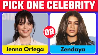 Pick One Kick One CELEBRITY Edition Celebrity Quiz