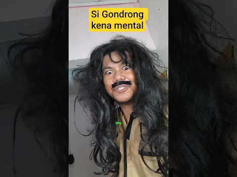 si gondrong tidak selamat😭 #bangim #comedy