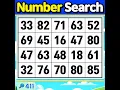 Download Lagu Number Search #411 Can you find them all within the time limit?【Match | brain game  |  puzzle 】