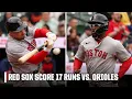 Red Sox score 17 RUNS record 17 HITS in dominant win against the Orioles ESPN MLB