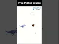Python Dinosaur Game with Source Code