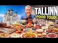 I Tried EVERYTHING in Tallinn Best Food Tour in Estonia