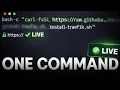 Deploy Traefik in 30 Seconds with ONE Command