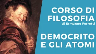 Democrito e gli atomi
