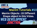 Manim Tutorial 15 Shape Object Details in Manim With Code Learn Animation Basics With Manim