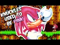 Lagu Knuckles used to be pink (and I miss it)