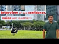 Confidence and voice while attending interviews Best DevOps Training DevOpsAndCloudWithSiva