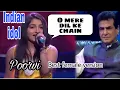 Lagu O mere dil ke chain song by POORVI | Indian idol | Best performance
