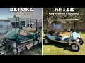 500 6 seat golf cart restoration turns out AMAZING