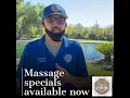Massage specials available now