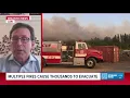 City state s give latest information on Spokane County wildfires 6 p m press conference