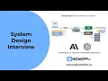 Design Batch Inference System - Anthropic OpenAI System Design Question
