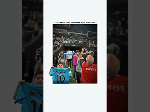 Menino de 8 anos sai escoltado pela polícia  #Fla  #neymar  #futebol
