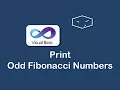 print odd fibonacci numbers in vb net