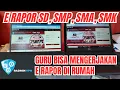 CARA AGAR BAPAK IBU GURU BISA MENGERJAKAN E RAPOR DI RUMAH DENGAN RADMIN VPN