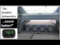 These 8 Inch Woofers Sound Like 12 inch Woofers B2 Rampage 8 7 000 Watt SPL Test