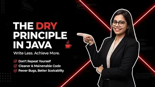 Stop Repeating Code DRY Principle in Java Explained