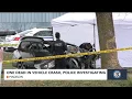 One dead in vehicle crash police investigating