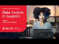 Graduate Certificates in Data Analysis Analytics Online Information Session - May 2025