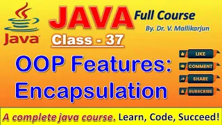 Features of OOP Encapsulation Explained Java for Beginners