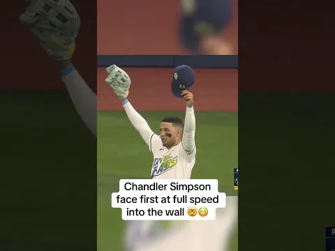 This catch from Chandler Simpson 😱