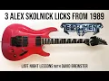 Lagu 3 Alex Skolnick Licks From 1989