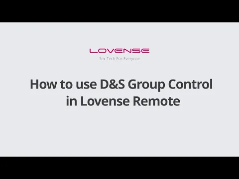 Download MP3 Lovense Remote App | How to use D\u0026S Group Control in Lovense Remote