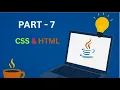 HTML CSS Part 7 Basics for Absolute Beginners Structure Styling