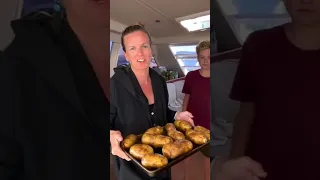 How we feed the crew! #sailinglife #food #crew