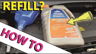 How to Refill Coolant on a 2013-2016 Ford Escape HOW TO ESCAPE