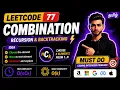 77 Combinations Recursion Backtracking Explained