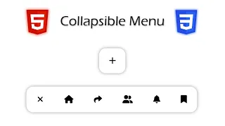 Make a Collapsible Menu with HTML CSS