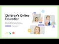 Free Modern Cartoon Children Education Enroll Student Intro Template Customizable - FlexClip