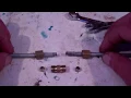Connecting brake lines with a compression fitting