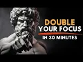 10 Stoic Rules to Master Your Focus Build Unbreakable Concentration in a Distracted World