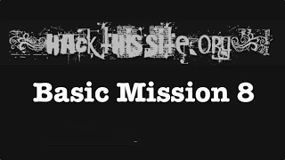 ICanHasHacked Site tutorial - HackThisSite Basic mission 8