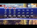 Extreme Heat Warning and monsoon storms