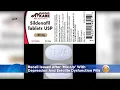 Recall Issued After Mix-Up With Depression And Erectile Dysfunction Pills