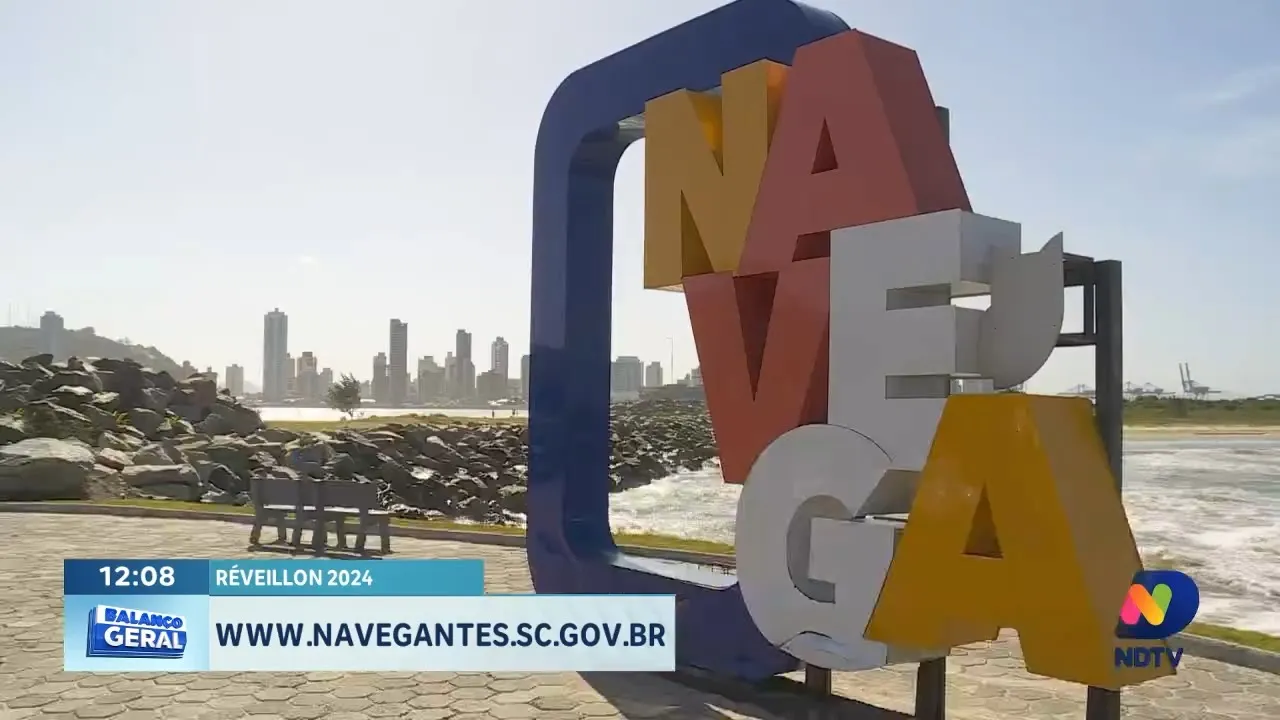 30 mil pessoas devem participar da festa da virada em Navegantes
