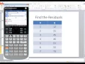 HP Prime - Correlation and Regression