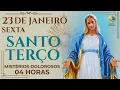 Lagu TERÇO DE HOJE - 23/01/2026  - SEXTA: MISTÉRIOS DOLOROSOS - 04 HORAS