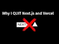 The REAL Problems With Next js Vercel Why I m Switching