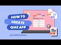 Build a Quiz App with HTML CSS and JavaScript Step-by-Step Tutorial for Beginners