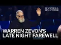 Lagu David Letterman Inducts Warren Zevon into Rock \u0026 Roll Hall of Fame | Rock Hall 2025 Induction