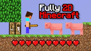 This Minecraft 2D version is insane